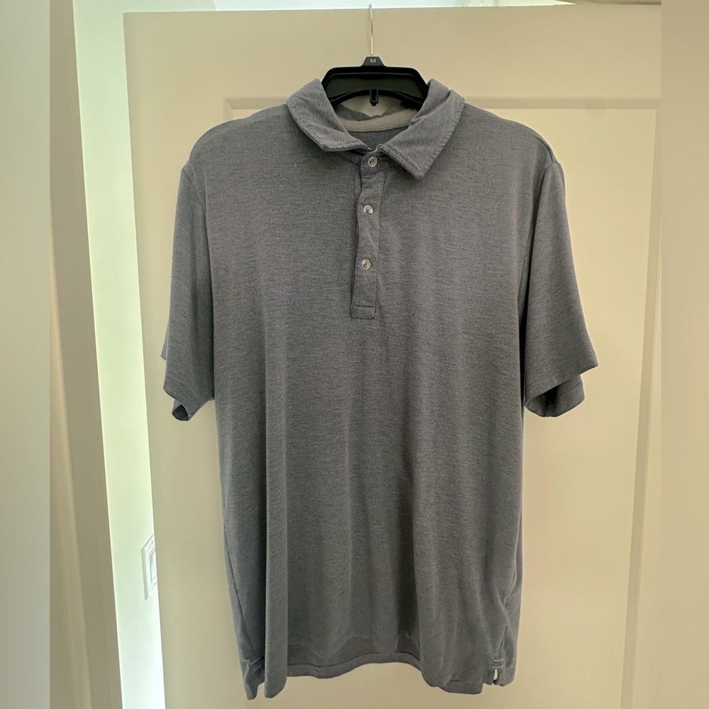 Free Fly Apparel Charcoal Polo Shirt